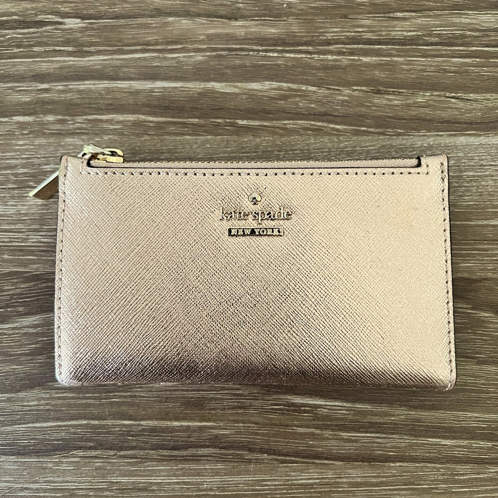 Rose Gold Kate Spade wallet